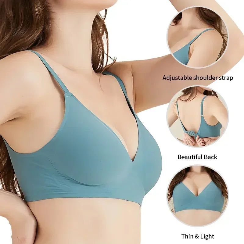 Miami Jade™ Wireless Smooth Push Up Bra